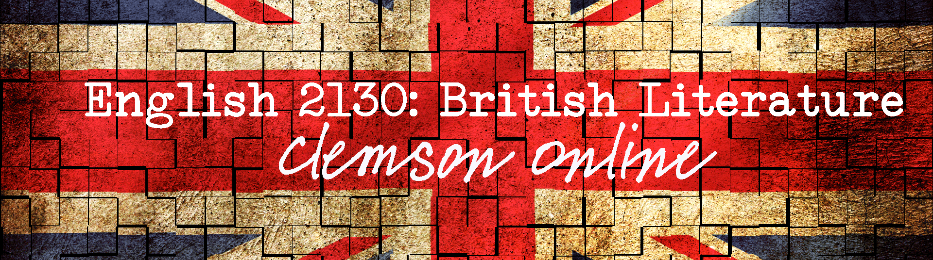 English 2130: British Literature (Clemson Online)